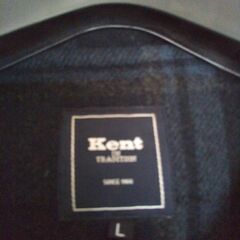 KENT製 紺色ダッフルコートL サイズの画像