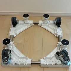 洗濯機　かさ上げ台　耐震マットセットの画像