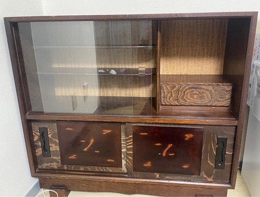 茶箪笥 昭和レトロ アンティーク オシャレ (ララ) 五反田のその他の