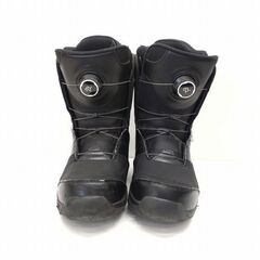 店頭引き渡し 中古 kissmark スノーブーツ KM ジェネラス 26cm ブラック ダイヤル式の画像