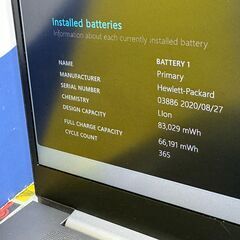 JC1205 i7 32GB 512GB HP ZBook Studio G7 15.6インチ office2024 大画面　大容量の画像