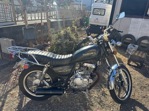 急ぎ売りGN125F2 GN125 2F ローンも可です。 (terie) 足利のスズキの中古あげます・譲り