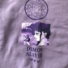 鬼滅の刃　キッズ服💜可愛い　の画像