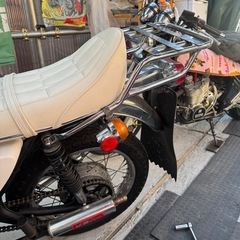 GT380 リアキャリア 背もたれ付 画像参照の画像