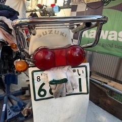 GT380 リアキャリア 背もたれ付 画像参照の画像