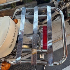 GT380 リアキャリア 背もたれ付 画像参照の画像