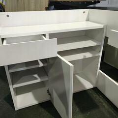 【ジャングル和泉大型良品館】デスク　ベガコーポレーション　アクノーズ　勉強机　作業　配信　事務　【R500】の画像