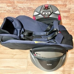 Aprica(アップリカ) チャイルドシート シートベルト固定 ディアターンプラス AB 回転式 ベッド型 の画像