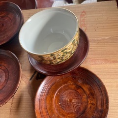 九谷焼（急須と湯呑みのセット）の画像