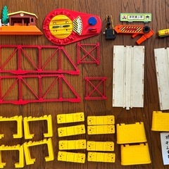 プラレール　83パーツ　洗浄済みの画像