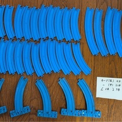 プラレール　83パーツ　洗浄済みの画像