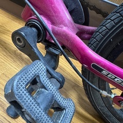 【売約済】STRIDER　ストライダー 14x ピンク　小傷・錆・汚れ有りの画像