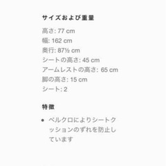 Bo Concept OSAKA 二人掛けソファの画像