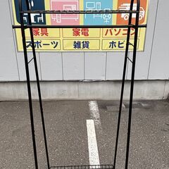 自立式コートラック A型ハンガーラック ラック ブラックの画像