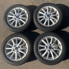 155/65R14 軽自動車！中古スタッドレス　ホイール　2020年製　ファルケンW-ACE 引取早い方優先！！の画像