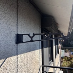 ベランダ物干し　フックの画像