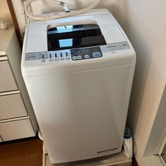 HITACHI洗濯機の画像