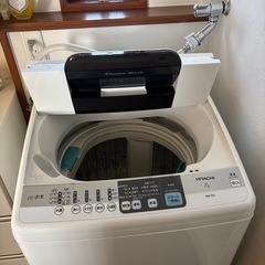 HITACHI洗濯機の画像