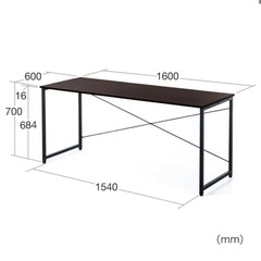 サンワダイレクト　PCデスクの画像