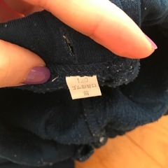 120 ネイビー　キッズ服の画像