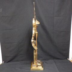 西洋甲冑 彫刻 置物 像 騎士 戦士 鎧 アーマー 中世 ローマ フランス インテリア オブジェ 置物 美術品 アンティーク ヴィンテージ 併売の画像