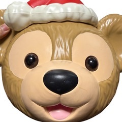 クリスマス限定　ダッフィー　ポップコーンバケット　廃盤品　ディズニーシーの画像