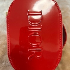 未使用品DIORディオールコスメポーチ箱付き横幅　約17.5センチ 高さ　約12センチ マチ　約6センチの画像