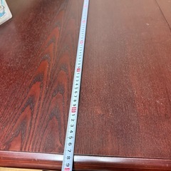 長さ調整式ダイニングテーブル の画像