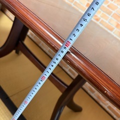 長さ調整式ダイニングテーブル の画像