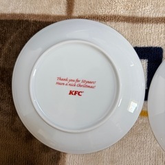 KFC   クリスマスプレート皿の画像