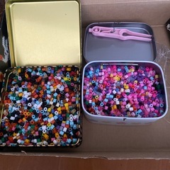 アイロンビーズ　ナイトメアビフォアクリスマス　の画像