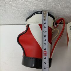 【新品未使用】　ミッキーマウス ゴルフ ティーケース ミニバッグ ディズニー ゴルフ用品 小物入れ アクセサリーケース レッド  赤　白　黒　未使用  251219-5Yの画像