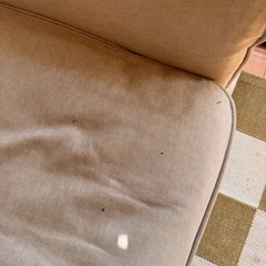 IKEA 脚付ソファの画像