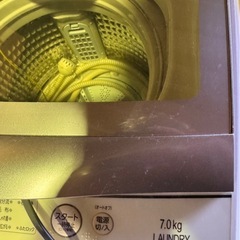 決まりましたAQUA 洗濯機 2020年製の画像