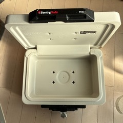 耐火‼️ポータブル金庫　sentry safe1100 鍵2本付きの画像