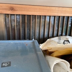 ✴︎アルミサッシ　レトロ 玄関引き戸（枠セット）の画像