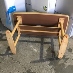 ニトリ センターテーブル サラ 115 高さ600×幅1150×奥行600mm 25l菊の画像