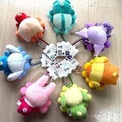 万博　推しカラー　サンリオ　ミャクミャク　カラビナ　BC ７種　コンプリートセットの画像