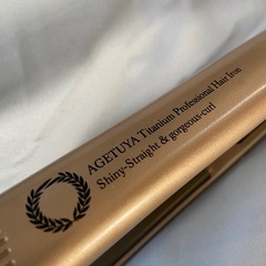 アゲツヤ ストレートヘアアイロン 温度調整可能の画像