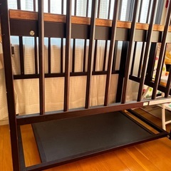 ベビーベッド　値下げの画像