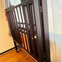 ベビーベッド　値下げの画像