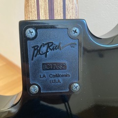 中古B.C.Rich USA WARLOCKベース改の画像