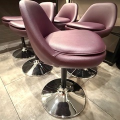 1月25迄に取りに来てくださる方限定。カウンター用椅子6点の画像