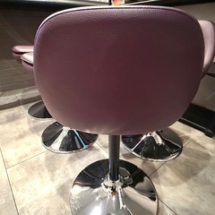 1月25迄に取りに来てくださる方限定。カウンター用椅子6点の画像