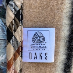 ひざ掛け　DAKS 未使用品の画像