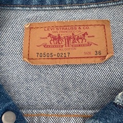 Levi Strauss デニムジャケットの画像