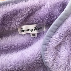 パープル　キッズ服💜モコモコの画像