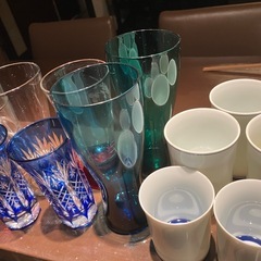 グラスやお猪口など様々セット（大量）の画像