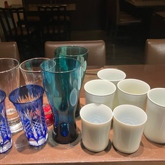 グラスやお猪口など様々セット（大量）の画像