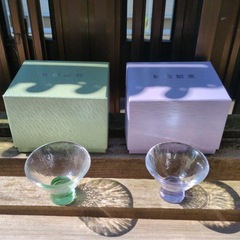 多田美波　　金銀ペアタンブラー冷酒グラスセットの画像